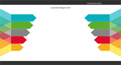 Desktop Screenshot of coyotecottage.com