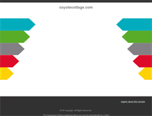Tablet Screenshot of coyotecottage.com